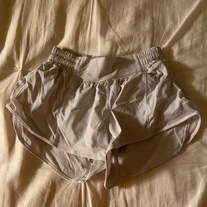 white hotty hot shorts